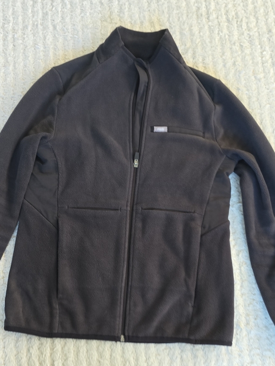 Figs Jackets & Blazers - XS Charcoal Grey Figs Scrub Jacket